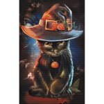(image for) Halloween Kitty (with Pumpkin)